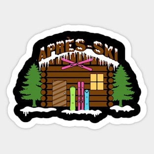 Apres-ski Sticker